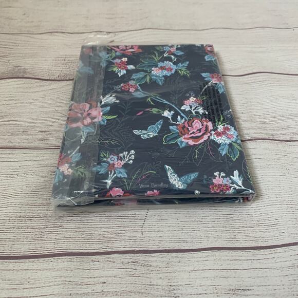 Vera Bradley Weekly Folio Rose Toile Pattern Elastic Closure Note Pads To Do - Picture 16 of 16